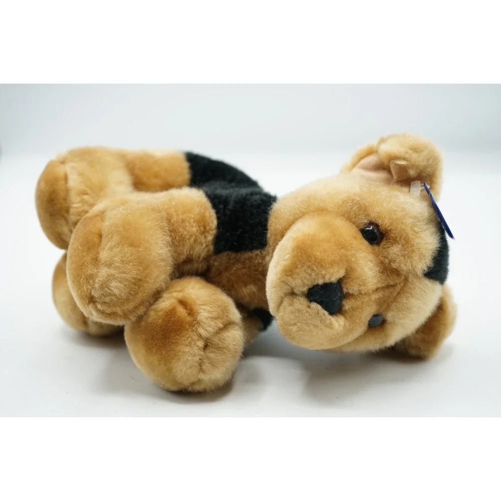 Vintage 2000 Heritage Collection by Ganz - Stuffed Brown Dog Plush Toy‎ ~ Y2K